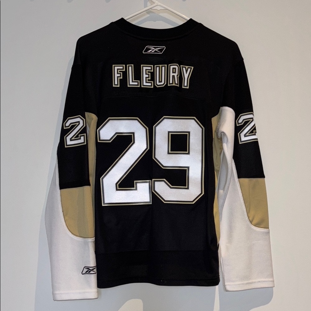 NHL Fleury 29 Pittsburgh Penguins Jersey